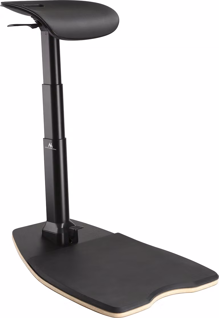 Sedia da ufficio ergonomica multifunzionale per lavorare in piedi e seduti Sgabello da ufficio Max. 125 kg Altezza regolabile da 615 mm a 1180 mm Home office