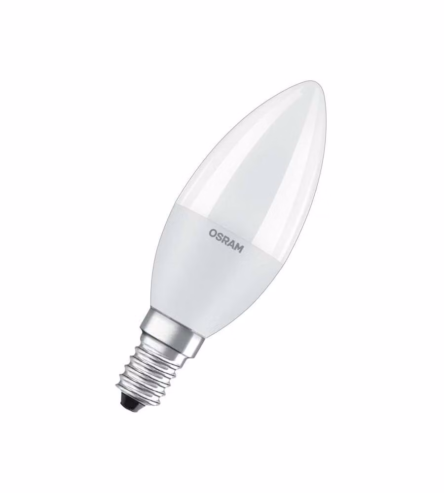 Lampadina LED Osram Star Classic E14 Candela Ghiaccio 7,5W 806lm Bianco molto caldo