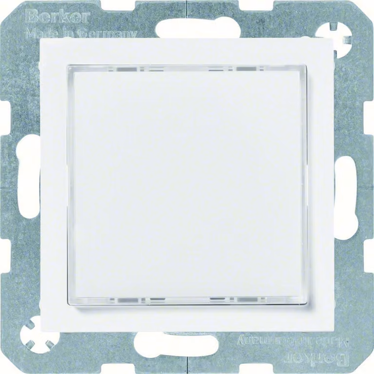 Berker 29538989 Luce di segnalazione a LED, illuminazione bianca bianco polare, lucida Berker S.1/B.3/B.7