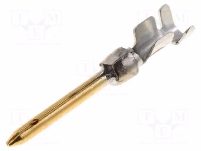 10x Connettore Kontakt 2÷, maschio, 0,2÷0,56 mm², morsetto a crimpare, codice 166293-1, connettore e zoccolo D-Sub