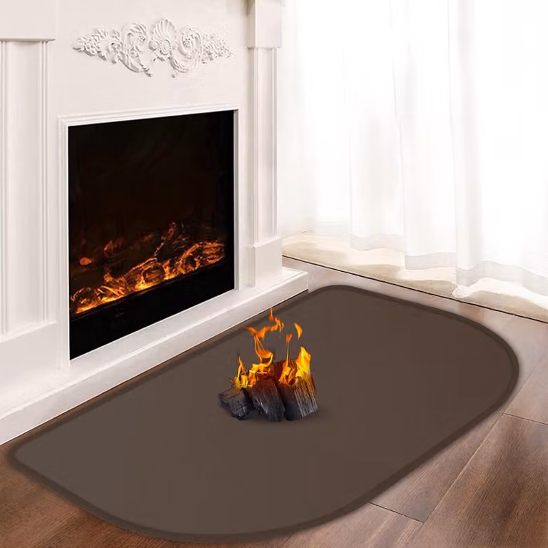 Tappeti ignifughi per camini, dimensioni 150 x 80 x 0,1 cm