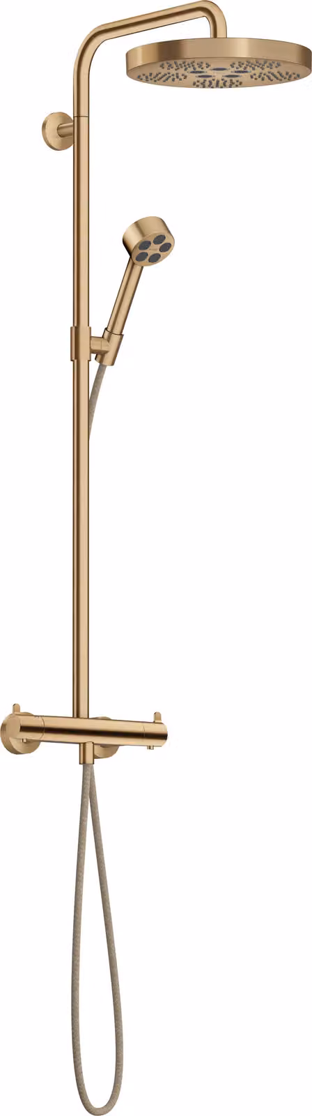 hansgrohe AXOR One Showerpipe avec thermostat et douche de tête 280 1jet, 48794140, 48794140
