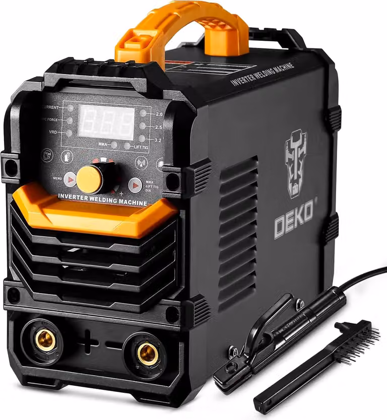 Saldatrice MMA inverter 160A 220V 2-in-1 con display LCD, funzione Hot Start e anti-aderenza