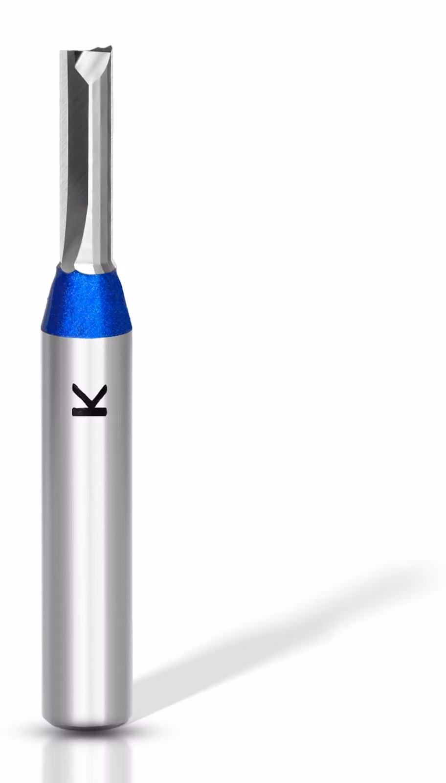 Fresa a scanalature da 5 mm con gambo da 8 mm, per lavorazione del legno