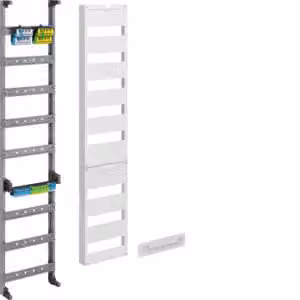 Quadro di distribuzione, serie Z, altezza 1200 mm, 8 file, 1 vano, PE/N verticale