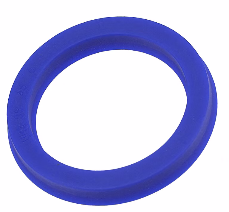 Guarnizione radiale per albero, modello UHS, 35x45x6 mm, in poliuretano (PU), colore blu, confezione da 2 pezzi