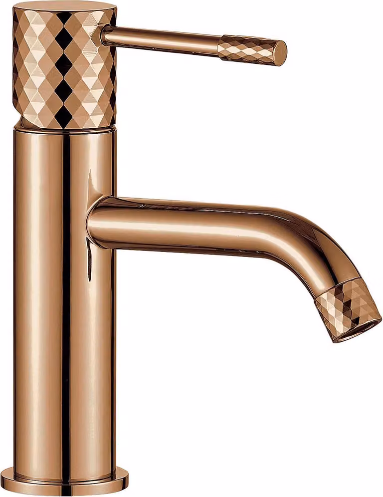 Miscelatore Lavabo REA LUNGO DIAMOND low Copper