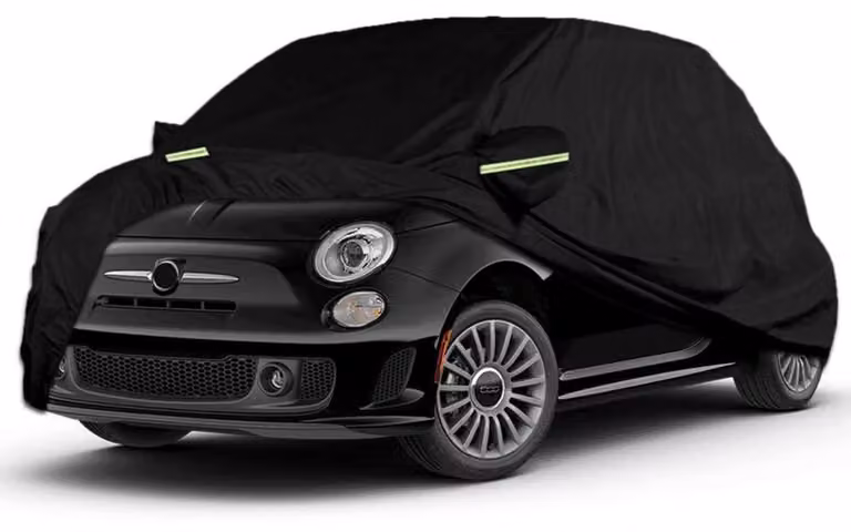 Copertura impermeabile e traspirante per auto, compatibile con Fiat 500/500C/500E/Abarth 500, dal 2007 al 2026