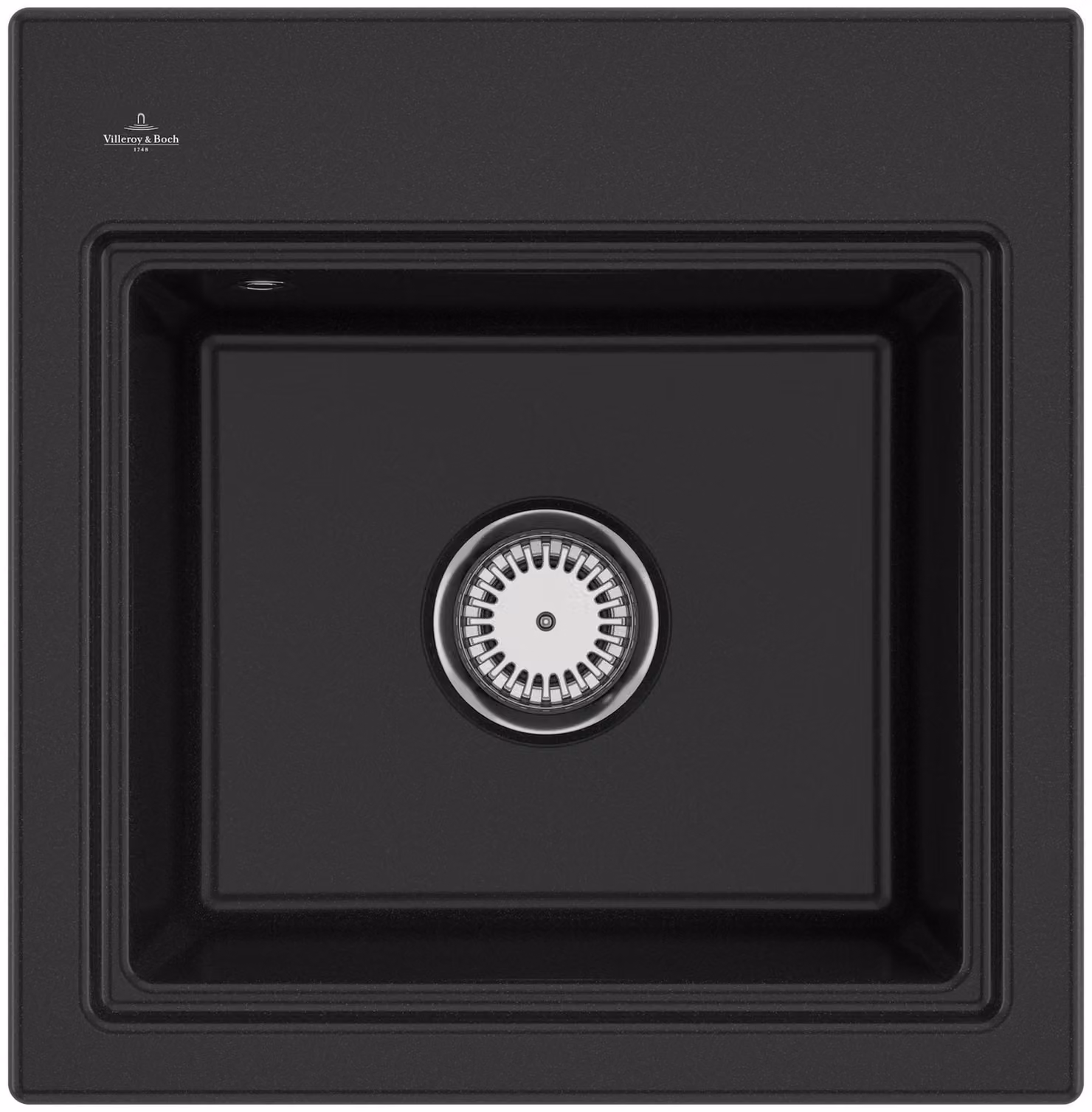 V&B Subway Style 50 S lavello, L, con scarico, manuale, cromo C-plus