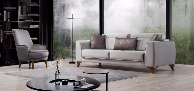 Sitzgarnitur Couch 3+1 Sitz Garnitur Design Sofas Sofa Barock Polster Sessel