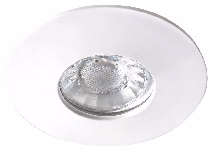 Faretto da soffitto Rabalux 1078 Randy, 4W, 3000K, 350lm, bianco, rotondo, bianco caldo, minimal, ø80mm