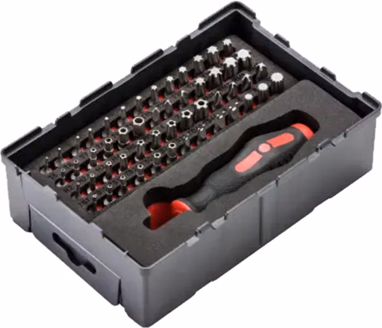 Set di punte per applicazioni speciali Rothenberger da 53 pezzi da 1/4"