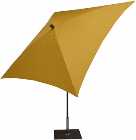 Ombrellone palo centrale Kronos Made in Italy - 200 x 200 cm - Giallo