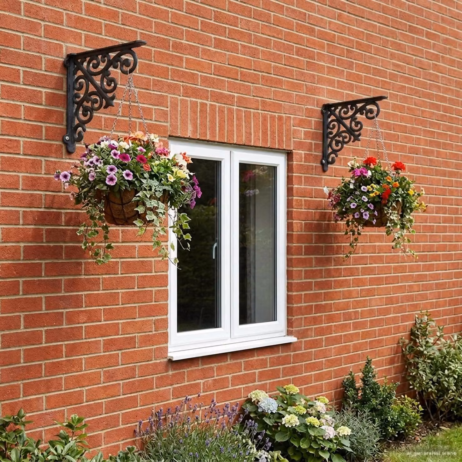 vidaXL Supporti per mensole da parete in acciaio inossidabile Nero L/P/H: 9,5 x 9,5 x 0,43 cm, confezione da 2 pezzi