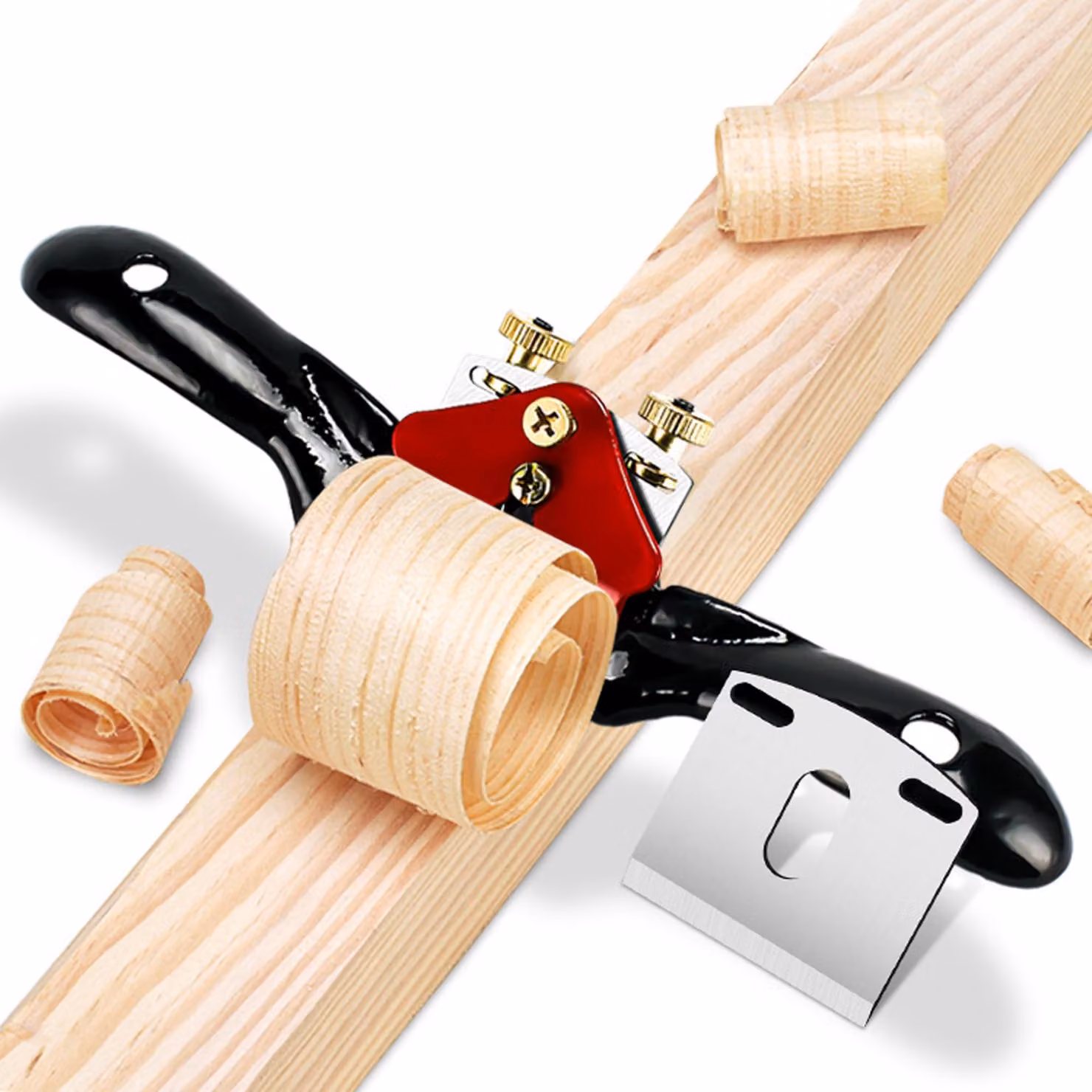Strumento manuale per la lavorazione del legno, con base regolabile da 10 pollici