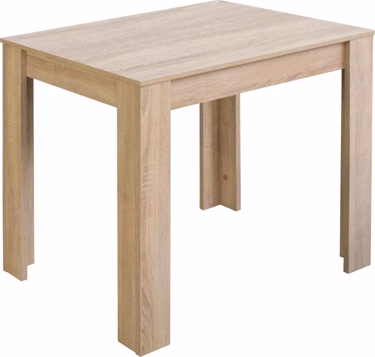 Tavolo da pranzo Pit 0566 80x60 rovere grezzo L H P 80 x 75 x 60 cm