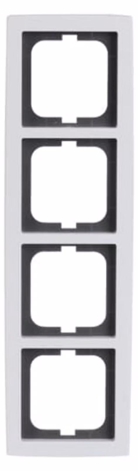 Cornice coprifilo Busch-Jaeger quadrupla Busch-Jaeger 1724-84, 1 pz.