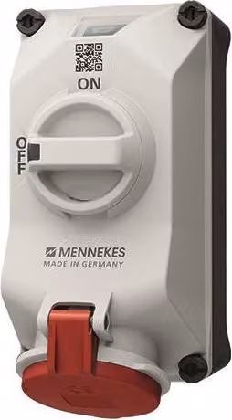 Mennekes Wandsteckdose 5613506G DUOi 32A5P6h 400V IP44 (5613506G)