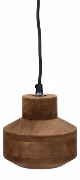 Lampada a sospensione Pomax Siracusa, colore marrone, diametro 15 cm, altezza 12 cm