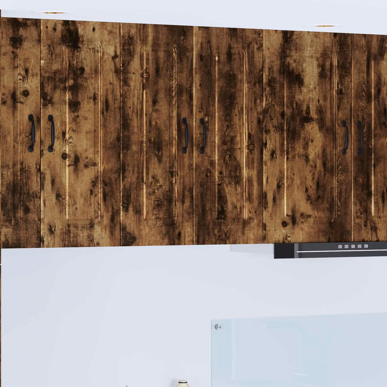 Pannello per lavastoviglie vidaXL Kalmar Rovere fumé marrone L: 60 cm, P: 31 cm, H: 80 cm