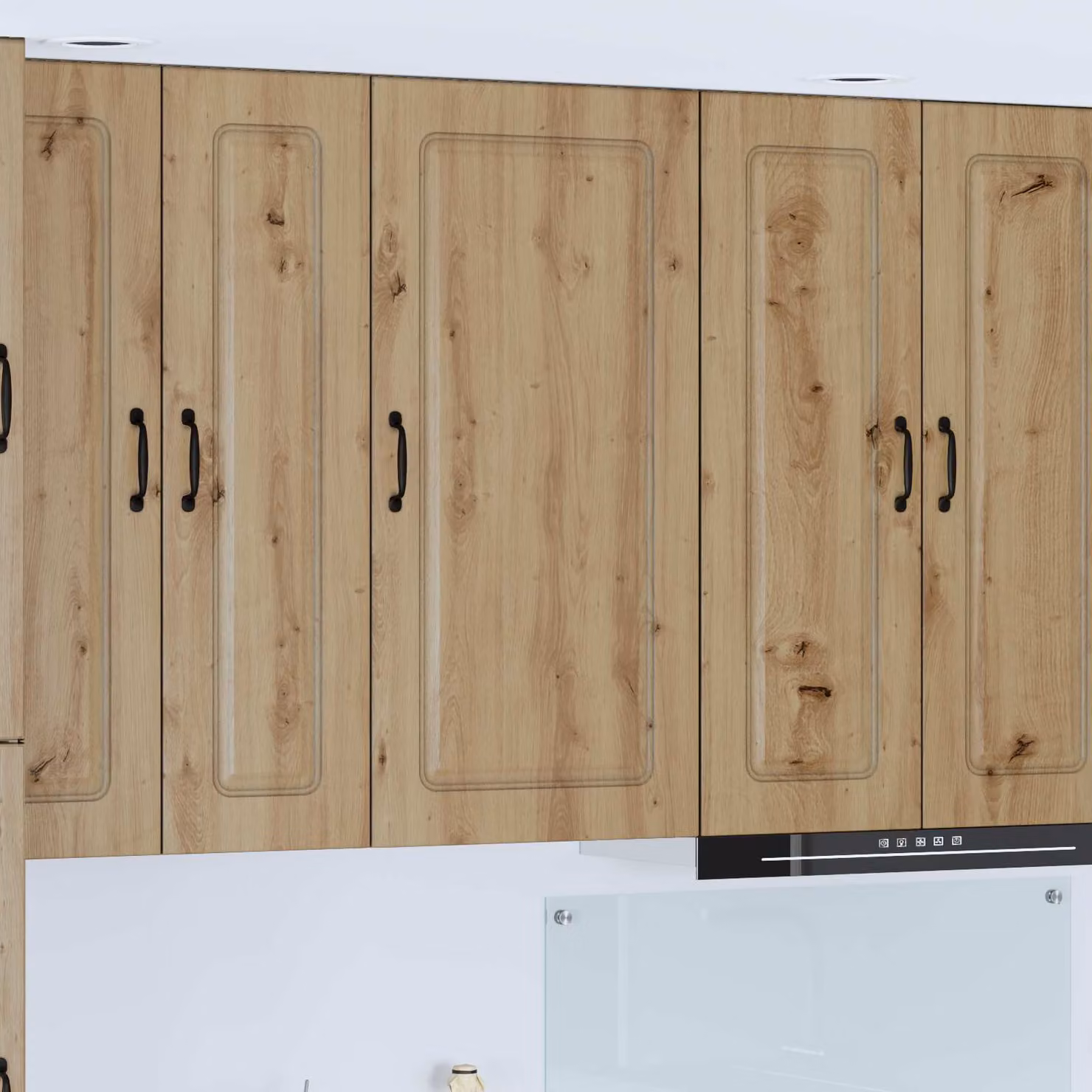Pannello per lavastoviglie incasso vidaXL Kalmar Rovere, marrone