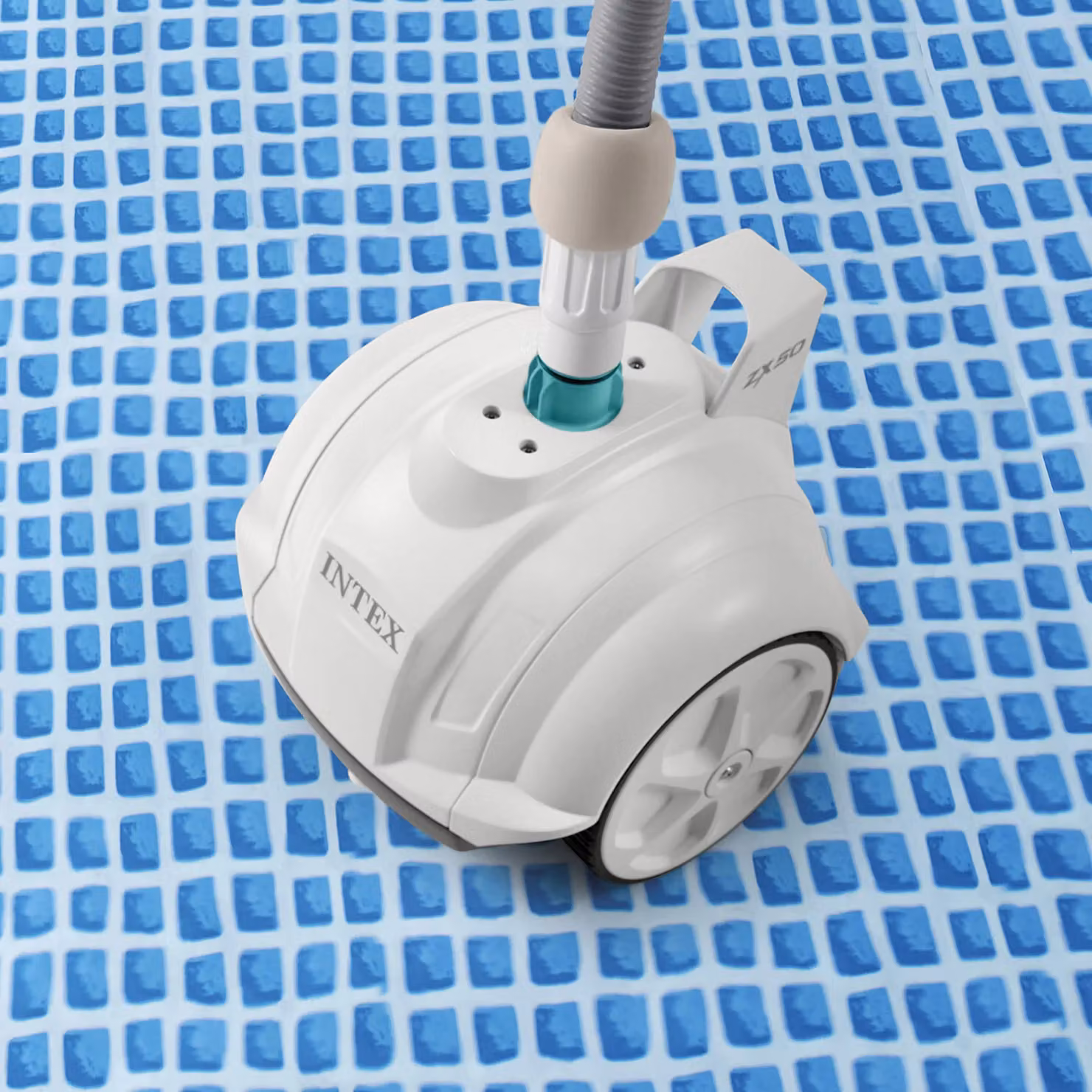 Robot Pulitore Automatico per Piscine Fuori Terra INTEX ZX50 Bianco – 2