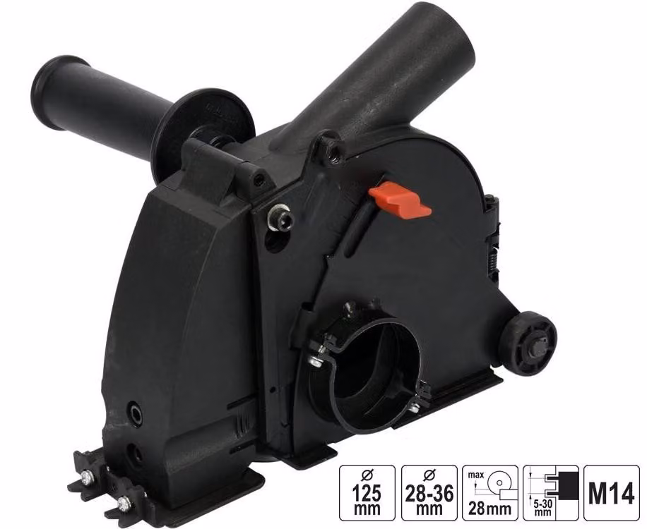 Estrattore per smerigliatrici angolari con disco di 125 mm di diametro, YT-82988