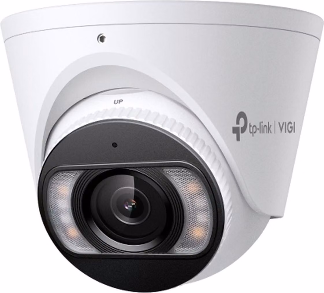 TP-LINK VIGI C485 V1.6 - Telecamera di videosorveglianza di rete - con rotazione orizzontale e inclinazione verticale - a cupola - resistente all'acqua - colore (diurno e notturno)