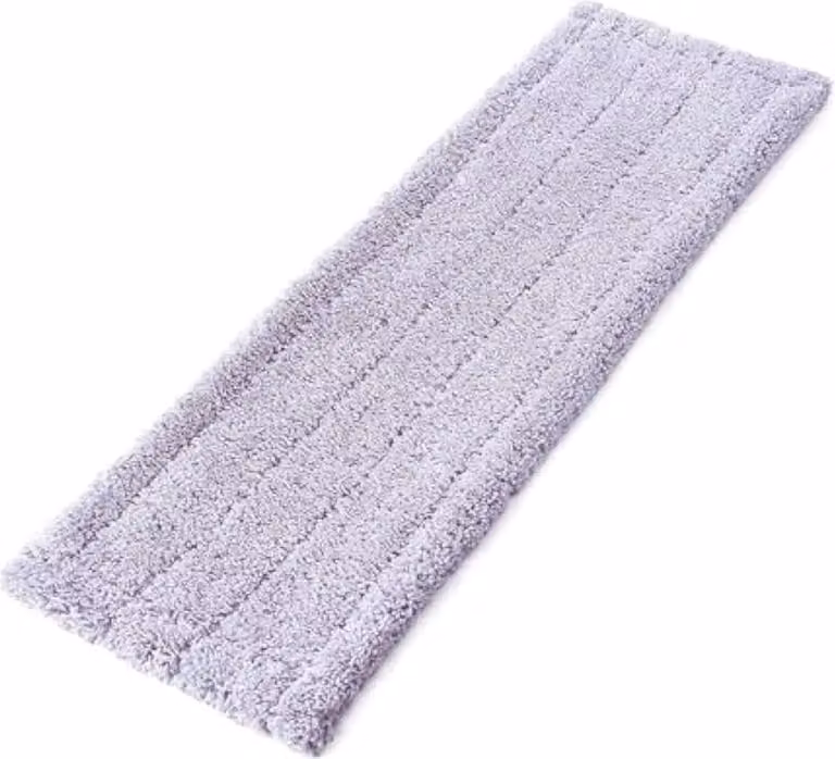 Ricarica per mop in microfibra, 45x15 cm, color lilla, 100% microfibra