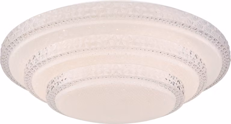 Globo Lighting plafoniera in metallo bianco, LED