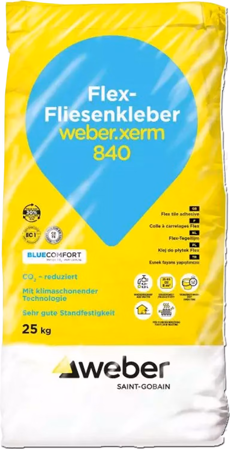 weber.xerm 840 naturgrau 25kg Flex-Fliesenkleber