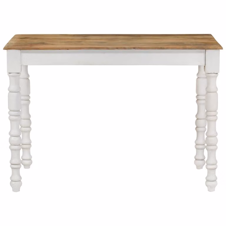 vidaXL Tavolo da pranzo 110x60x76 cm in legno massiccio di mango