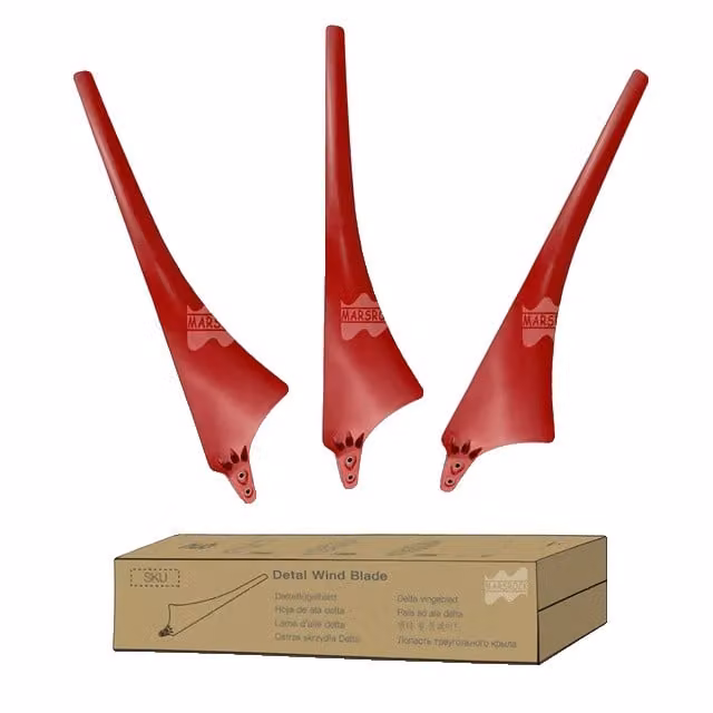 Generatore di turbine eoliche, lama in fibra di carbonio ad alta resistenza, accessorio per mulini a vento orizzontali, 3 pale, Blade-3DR