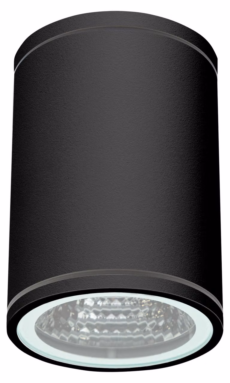 Forlight - Plafona a LED Orion, 7,3 W, 3000 K, 610 lm, IP54, CRI > 80, nero, per esterni, a risparmio energetico, facile da installare, design moderno