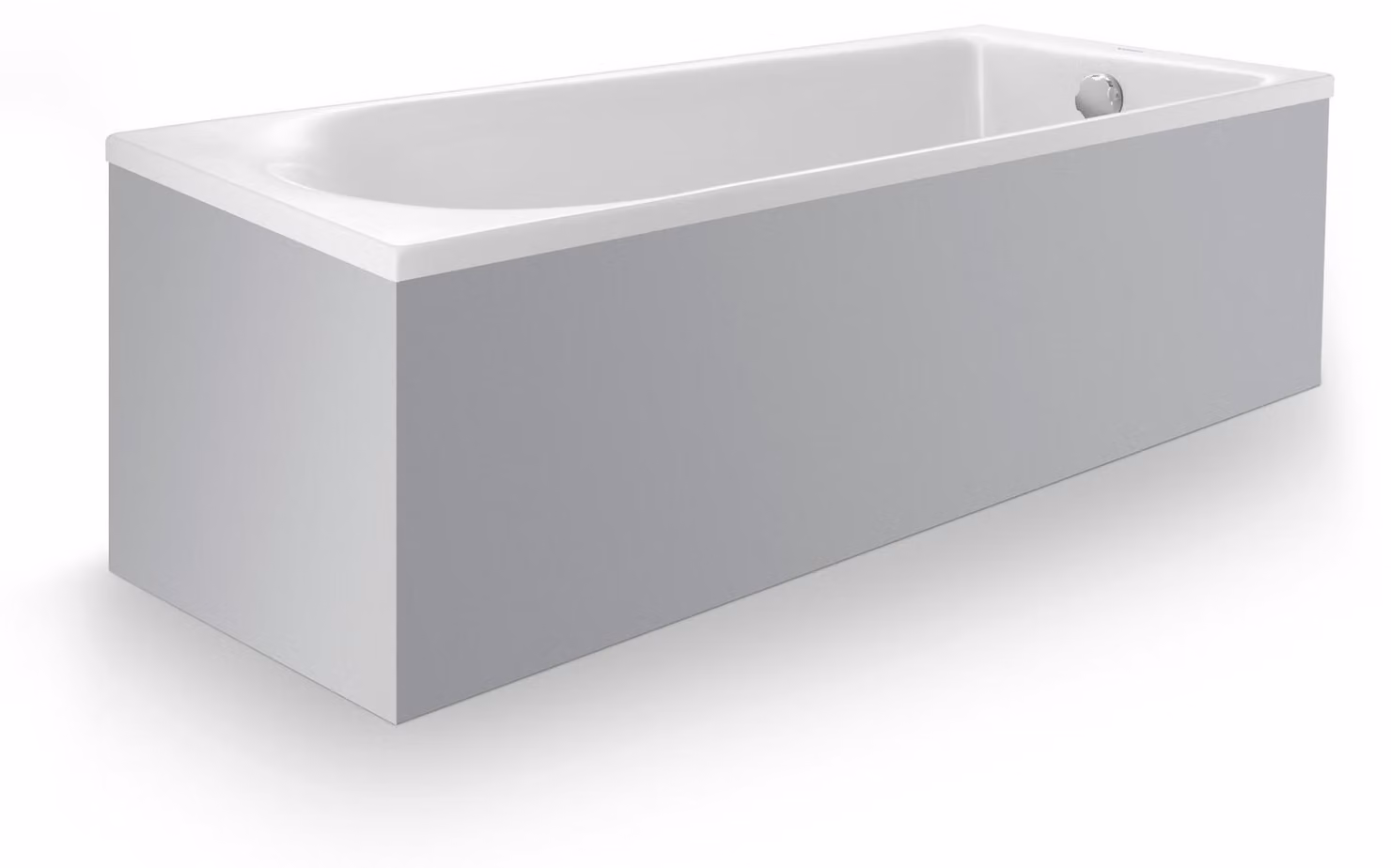 Duravit D-Neo baignoire encastrée, rectangulaire, acrylique sanitaire, 1600x700mm, 700472000000000, 700472000000000