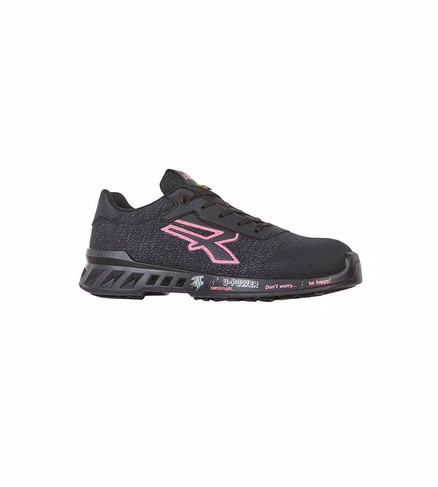 Scarpe Michelle Grigio/Fucsia Basse 41 S1P Upower