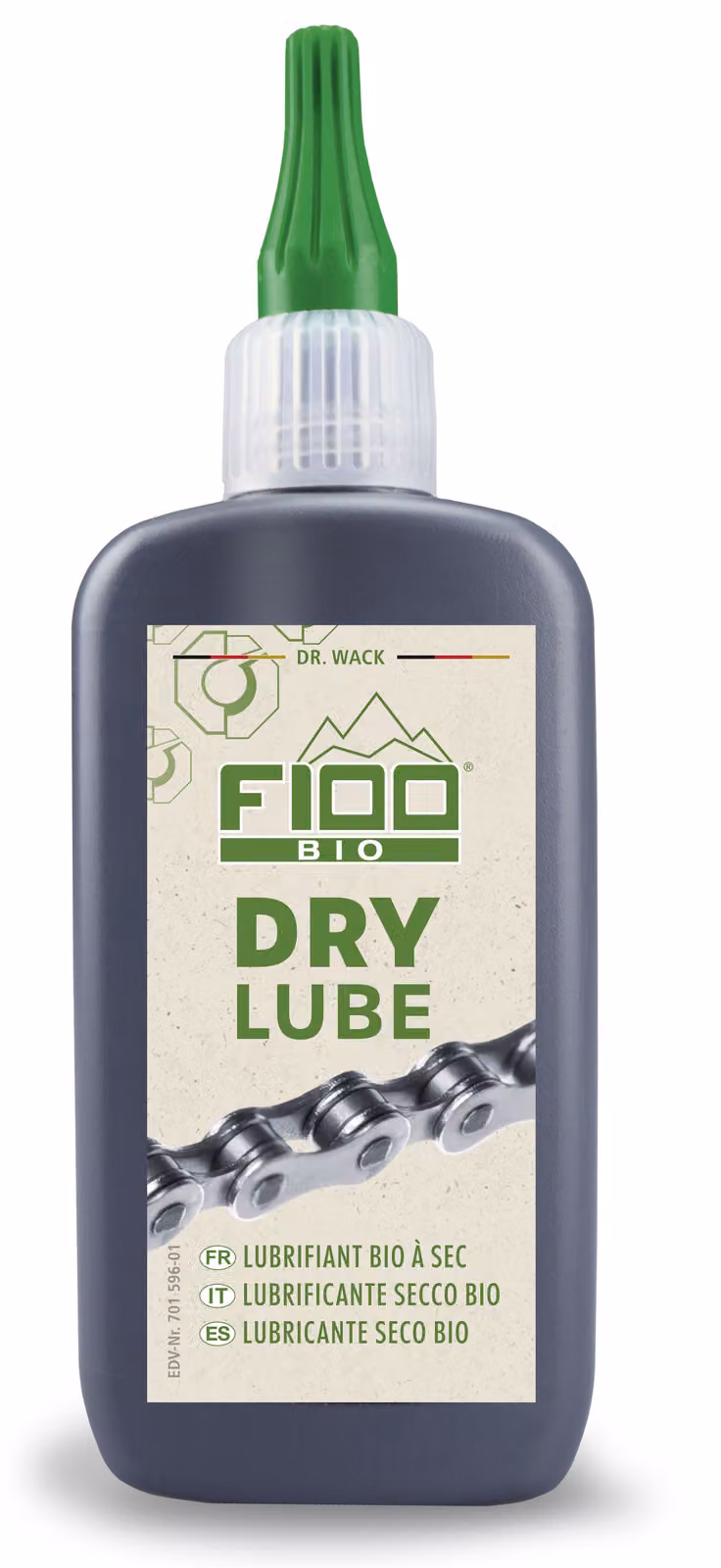 Drwack lubrificante secco organico DR.WACK F100 lubrificante secco organico flacone contagocce da 100 ml