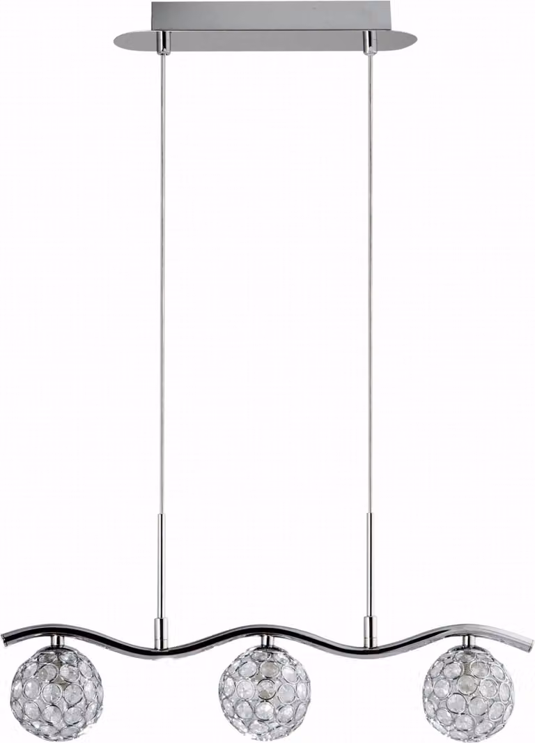 Candellux STARLET lampadario in cristallo 33-85743 cromo