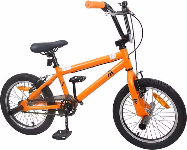 BMX da 20 pollici arancione per bambini sopra i 9 anni