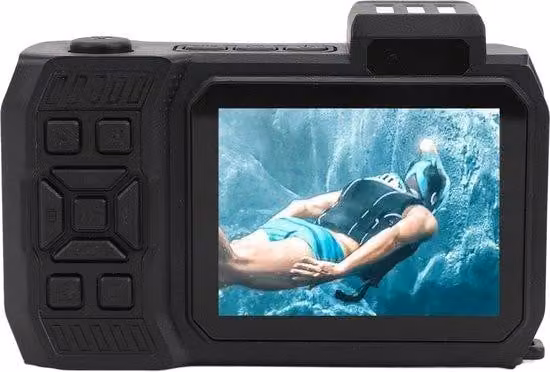 Videocamera subacquea 4K 65 MP con zoom ottico 10x, impermeabile