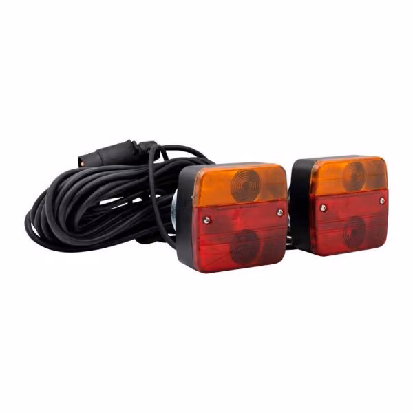 Illuminazione angolare del rimorchio 12 Mtr 7 poli + magnete