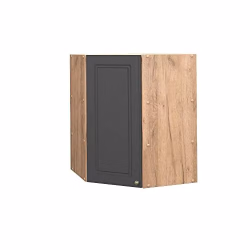 Vicco Mobile angolare da cucina Fame-Line, Antracite-oro, 57 cm