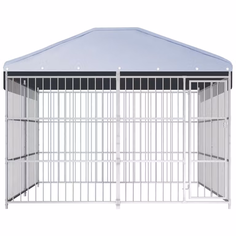Cuccia per cani da esterno con tettoia 300×300×200 cm