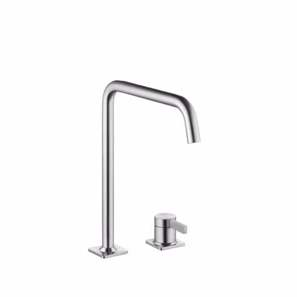KWC Era 4, miscelatore per lavello, acciaio inox