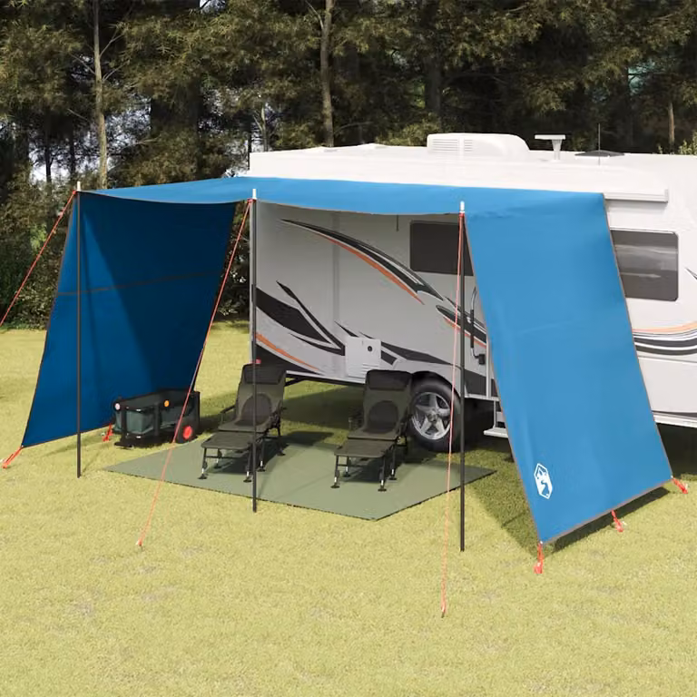Telo impermeabile vidaXL blu L: 402 cm, P: 240 cm, H: 240 cm