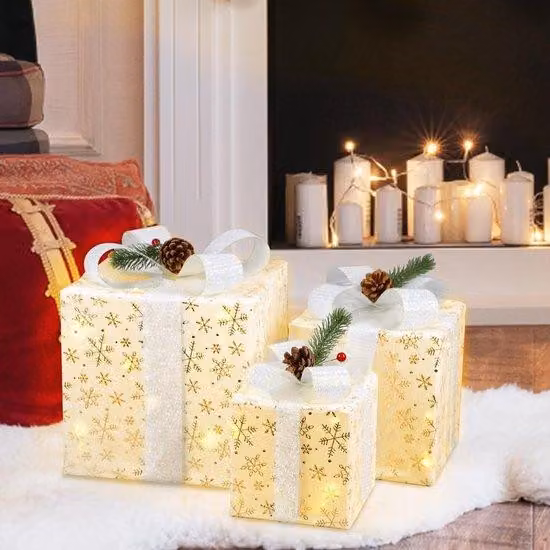 Set di luci a forma di candele