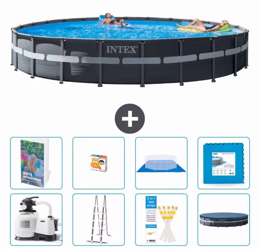 Ultra XTR Pool Rund - 732x132 cm - Set da 7 pezzi, modello S570