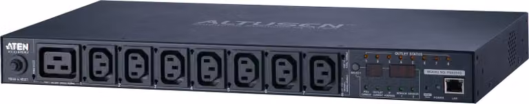 ATEN PE6216G eco PDU 0U, 16A, 14x C13, 2x C19, funzione di commutazione, funzione di misura