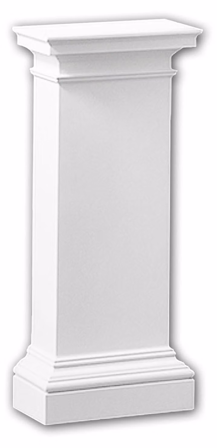 Piedistallo per mezza colonna Profhome 118003 stile dorico