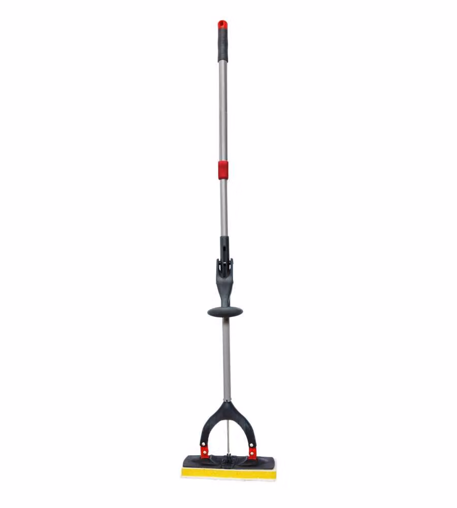 Supermop in microfibra con strizzatore h130 cm